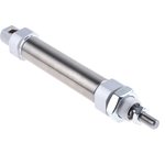 CD85N25-80-B, Pneumatic Piston Rod Cylinder - 25mm Bore, 80mm Stroke ...