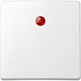 Клавиша для кнопочного одноклавишного выключателя с подсветкой, S73 Loft, белый 73011-60