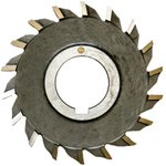 Фреза диск. 3-х ст. 80х12х27 тип 2 Z=2х9 HSS 6542 DIN 885 00001256845