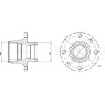 MR 0101, Ступица ВАЗ 2101 передняя Trialli