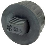 NDL8, Loudspeaker Connectors dummyPLUG for 8-pole speakONRECPs, blk