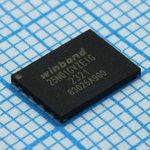 W25N01GVZEIG, NAND Flash 1G-bit Serial NAND flash, 3V