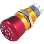 RND 210-00415, Twist to Release Anti-Vandal Switch, 2 Change-Over (CO), IP65 / IK02