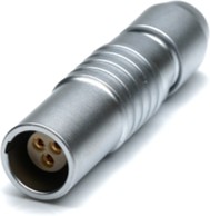 Circular Connector, 2 Contacts, Cable Mount, 6.8 mm Connector, Socket, Female