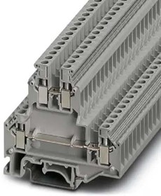 Фото 1/5 2771146, UKKB 5 Series Grey Double Level Terminal Block, 0.2 → 4mm², Double-Level, Screw Termination