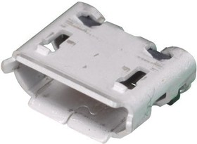Фото 1/2 ZX62D-B-5PA8(30), Гнездо; USB B micro; ZX; на PCB; SMT; PIN: 5; горизонтальный