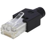 TM11AP-88P(03), Modular Connectors / Ethernet Connectors 8P M MODULAR PLG EMI ...
