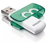 FM08FD00B/97, Флеш накопитель 8GB PHILIPS VIVID3.0 8GB, USB 3.0