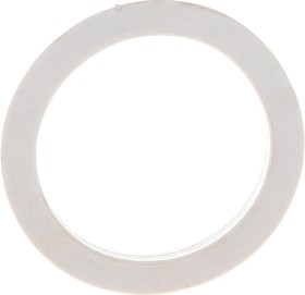 Фото 1/3 Прокладка для смывного бачка круглая 112x85x13 белая, MP-У ИС.130252