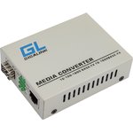 Конвертер UTP-SFP, 10/100/1000Мбит/с в 1000Мбит/с GL-MC-UTPG-SFPG-F