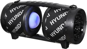 Музыкальный центр Hyundai H-MAC220, 45Вт, с караоке, Bluetooth, FM, USB, SD/MMC, черный,