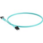 Фото 3/4 Патч-корд Panduit FX2ELLNLNSNM005 2x50/125 OM3 LC дуплекс-LC дуплекс 5м LSZH аквамарин