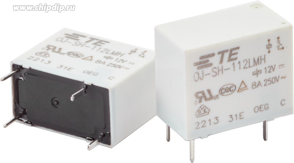 OJ-SH-112LMH,000, Power Relay 12VDC 8A SPST-NO(18.2x10.2x14.7)mm 