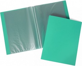 Пластиковая папка 100 вкладышей, А4, корешок 40 мм LINE 700мкм 18 шт 036984