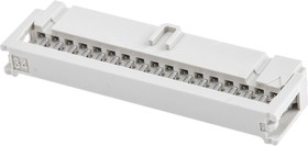 Фото 1/5 09185347803, Harting 34-Way IDC Connector Socket for Cable Mount, 2-Row
