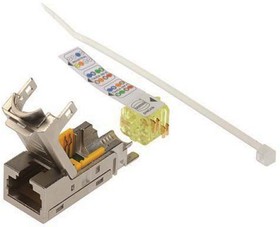 Фото 1/3 20820010001, Harting Ha-VIS preLink Series Single-Port RJ45 HIFF Jack