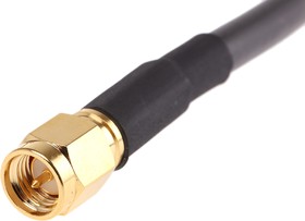 Фото 1/3 CA39/195-VC, Female SMA to Male SMA Coaxial Cable, 1m, RF195 Coaxial, Terminated
