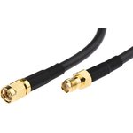 CA12/195-VC, Female SMA to Male SMA Coaxial Cable, 300mm, RF195 Coaxial, Terminated
