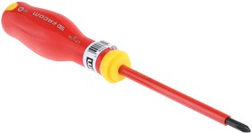 Фото 1/7 ATP1X100VE, Phillips Insulated Screwdriver, PH1 Tip, 100 mm Blade, VDE/1000V, 210 mm Overall