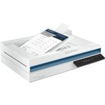 Сканер планшетный HP Scanjet Pro 2600 f1, A4, CIS, 600x600dpi, ДАПД 60 листов ...