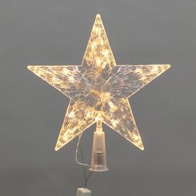 Фото 1/4 501-006, Светодиодная фигура на елку Звезда 22см, цвет свечения теплый белый, постоянное свечение, 230В NEON-