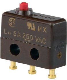 Фото 1/2 11SX21-T, Basic / Snap Action Switches 250 VAC 5A Pin Plunger Actuator
