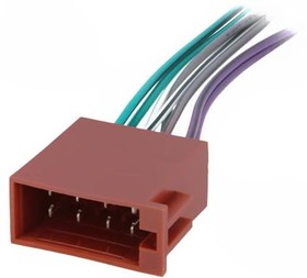 Фото 1/2 ZRS-ISO/GL/GN, ISO socket,wires; PIN: 8