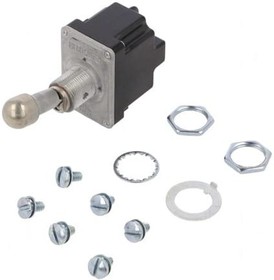 Фото 1/4 2TL1-3D, MICRO SWITCH™ Toggle Switches: TL Series, Double Pole Double Throw (DPDT) 2 Position (On - On), Screw Terminals, ...