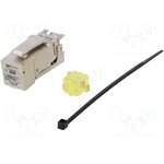 20825010001, Modular Connectors / Ethernet Connectors PRELINK RJ45 KYSTNE STRT ...