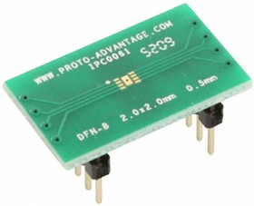 IPC0061, Sockets & Adapters DFN-8 to DIP-12 SMT Adapter