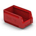 Пластиковый ящик для метизов красный 12.401.2