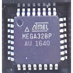 ATmega328-AU, Микроконтроллер 8-Бит, AVR, 20МГц, 32КБ Flash [TQFP-32]