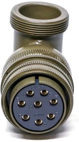 MS3108E22-18S, Circular MIL Spec Connector 8P Size 22 R/A Plug 5015