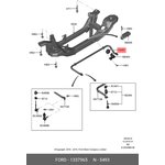 1337965, Втулка стабилизатора FORD Focus (04-08),C-Max (03-07) заднего OE