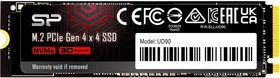 Фото 1/10 Накопитель SSD Silicon Power PCIe 4.0 x4 500GB SP500GBP44UD9005 M-Series UD90 M.2 2280