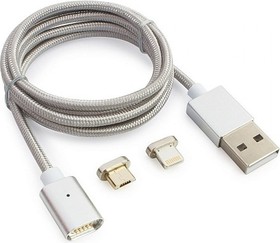 Кабель Cablexpert, магнитный, USB 2.0, CC-USB2-AMLM3-1M