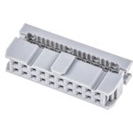 AWP 20-7240-T, 20-Way IDC Connector Socket for Cable Mount, 2-Row