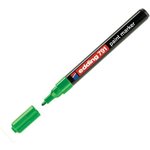 Лаковый маркер E-791/4 зеленый, 1-2 мм, пластиковый корпус 537624
