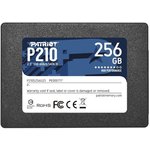 Твердотельный накопитель Patriot P210 256GB SATA3 2,5" , 500/400, 256GB, 3D