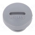 HPM12 SL080, Заглушка, M12, 1,5, Мат-л ...