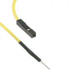 Фото 1/2 TW-MFP-5, Prototyping Wires With Male To Female Machine Pin Ends For Rapid Prototyping, 10-Pack, Wires 5cm In Length