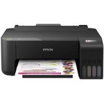 Принтер струйный Epson EcoTank L1210, (A4, 4цв., 10 стр/мин, USB)