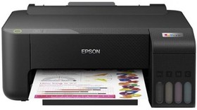 Фото 1/6 Принтер струйный Epson EcoTank L1210, (A4, 4цв., 10 стр/мин, USB)