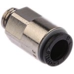 3101 06 55, LF3000 Series Straight Threaded Adaptor, M7 Male to Push In 6 mm ...