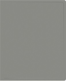 Фото 1/5 Папка на 2-х кольцах Buro -ECB0420/2RGREY A4 пластик 0.5мм серый