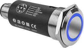 Фото 1/2 82-6657.1124, Переключатель: антивандальный; Пол: 2; SPDT; 0,1A/35ВAC; IP65,IP67