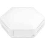 CBHEX1-42-WH, HexBox IoT Enclosure with 4 Solid and 2 Vented Panels 130x146x45mm ...