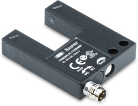 OG020U.R-GW1O.7WL, Optical Fork Sensor with IO-Link 20mm Push-Pull 50us 30V 200mA IP67 OG