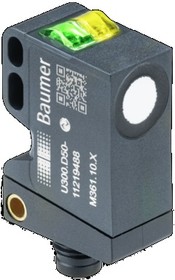 U300.P50-GP1J.72N, Diffuse Distance Sensor, Block Sensor, 15 mm → 500 mm Detection Range IO-LINK