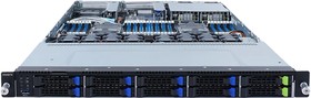 Фото 1/2 Серверная платформа Gigabyte Server Platform R182-N20 1U CPU(2)3rd Gen Xeon/2xHeatsink up to 270W/DIMM(32) /8x2,5''SATA/ SAS/2x2,5''SATA/SAS